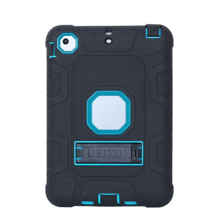 C5 Four Corners Shockproof Silicone + PC Protective Case with Holder For iPad mini 3 / 2 / 1