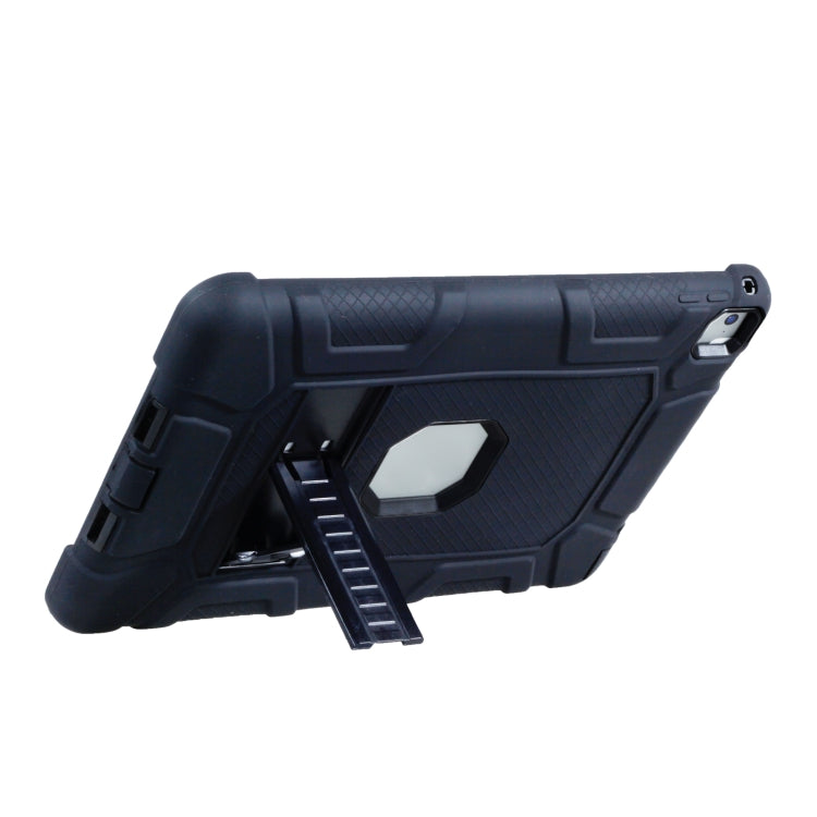 C5 Four Corners Shockproof Silicone + PC Protective Case with Holder For iPad Pro 9.7