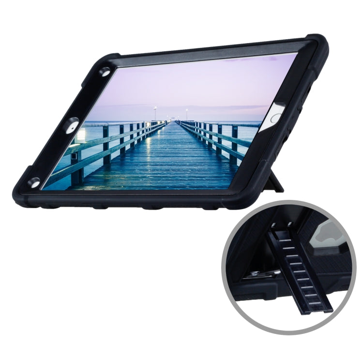 C5 Four Corners Shockproof Silicone + PC Protective Case with Holder For iPad Pro 9.7