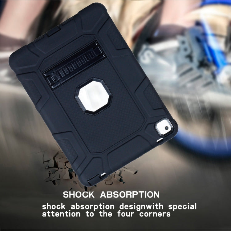 C5 Four Corners Shockproof Silicone + PC Protective Case with Holder For iPad Pro 9.7