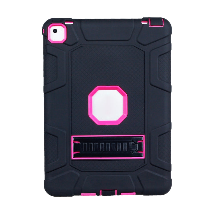 C5 Four Corners Shockproof Silicone + PC Protective Case with Holder For iPad Pro 9.7