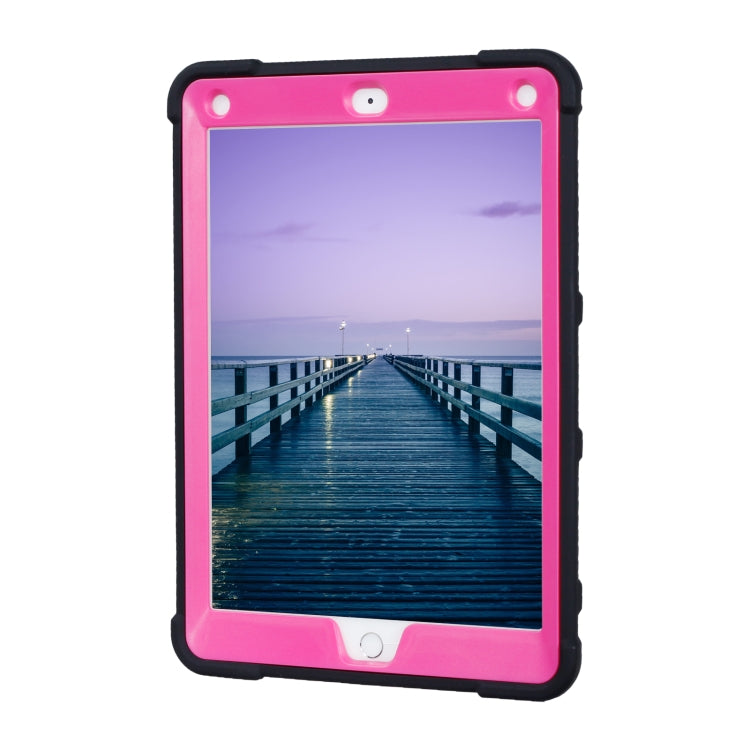 C5 Four Corners Shockproof Silicone + PC Protective Case with Holder For iPad Pro 9.7
