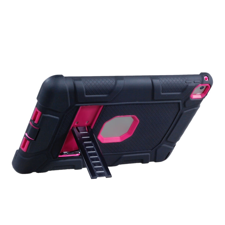 C5 Four Corners Shockproof Silicone + PC Protective Case with Holder For iPad Pro 9.7