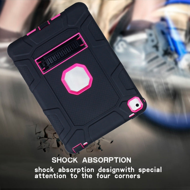 C5 Four Corners Shockproof Silicone + PC Protective Case with Holder For iPad Pro 9.7