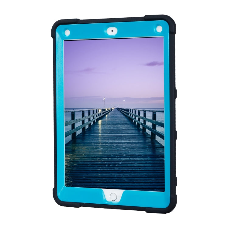 C5 Four Corners Shockproof Silicone + PC Protective Case with Holder For iPad Pro 9.7