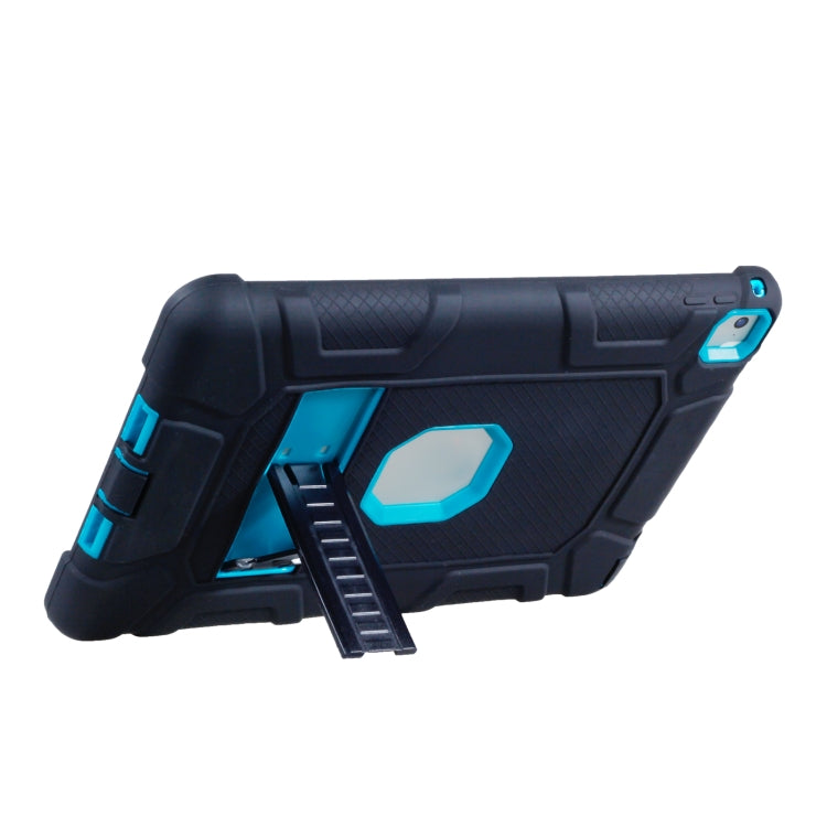 C5 Four Corners Shockproof Silicone + PC Protective Case with Holder For iPad Pro 9.7