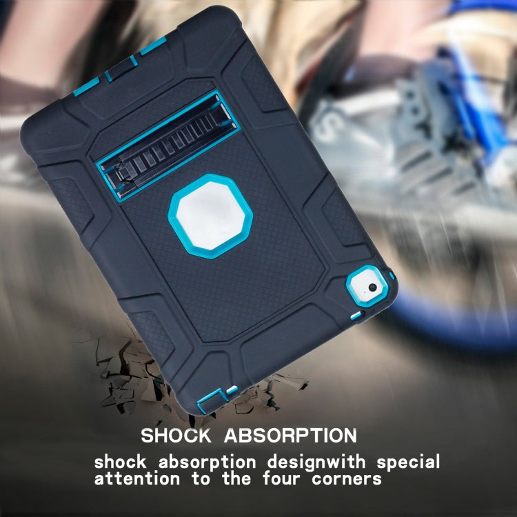 C5 Four Corners Shockproof Silicone + PC Protective Case with Holder For iPad Pro 9.7