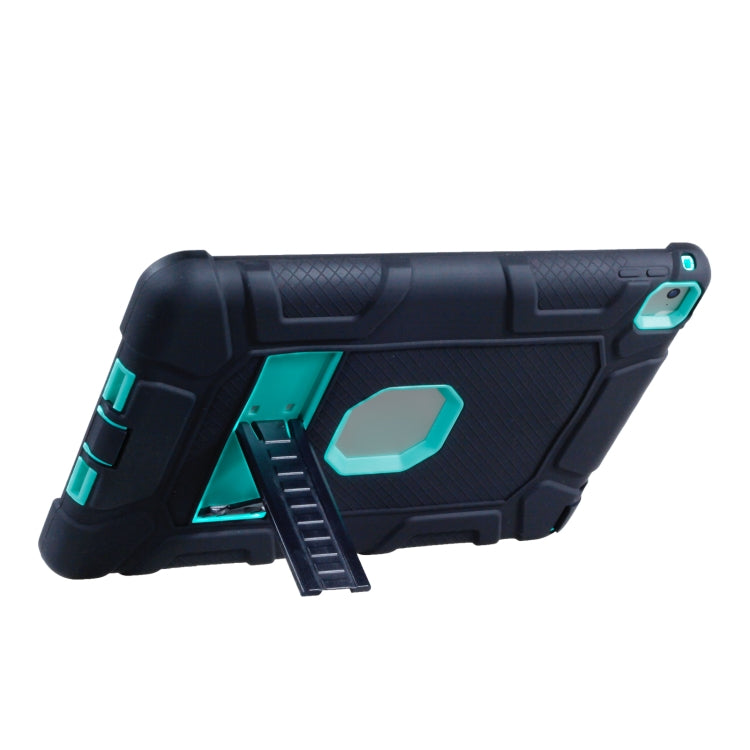 C5 Four Corners Shockproof Silicone + PC Protective Case with Holder For iPad Pro 9.7