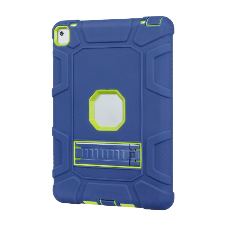 C5 Four Corners Shockproof Silicone + PC Protective Case with Holder For iPad Pro 9.7