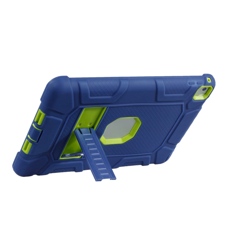 C5 Four Corners Shockproof Silicone + PC Protective Case with Holder For iPad Pro 9.7