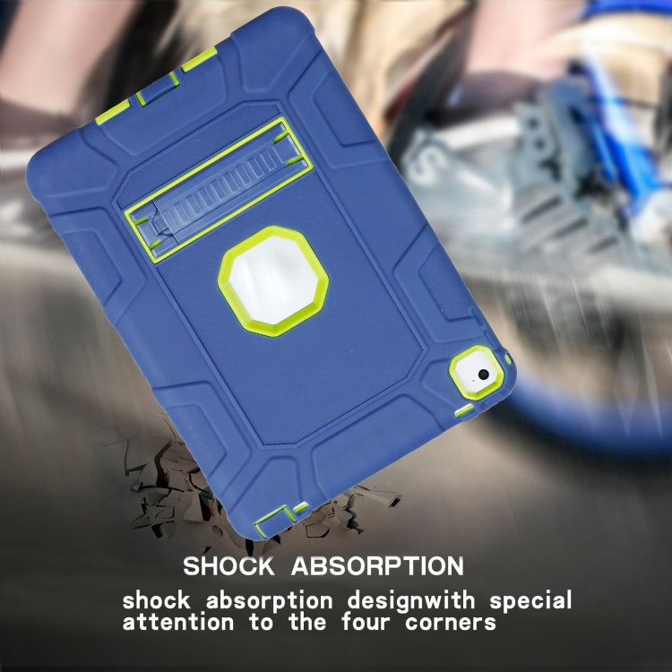 C5 Four Corners Shockproof Silicone + PC Protective Case with Holder For iPad Pro 9.7