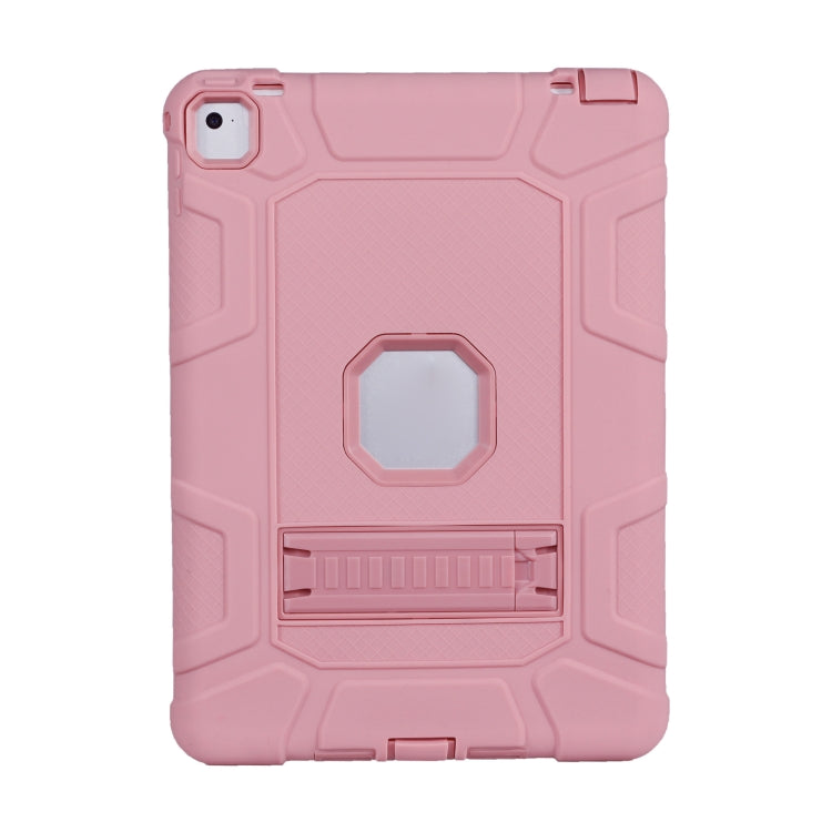 C5 Four Corners Shockproof Silicone + PC Protective Case with Holder For iPad Pro 9.7