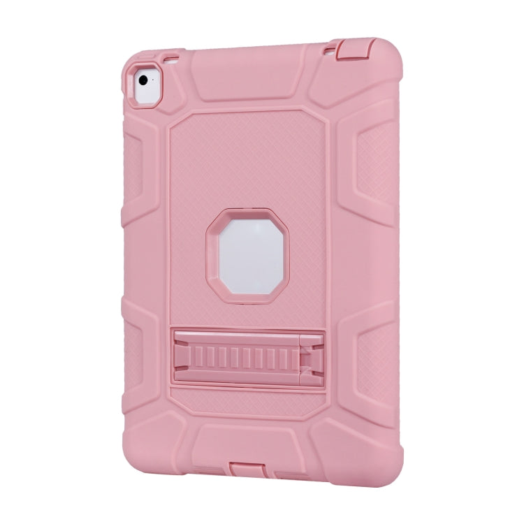 C5 Four Corners Shockproof Silicone + PC Protective Case with Holder For iPad Pro 9.7