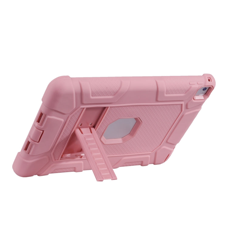 C5 Four Corners Shockproof Silicone + PC Protective Case with Holder For iPad Pro 9.7