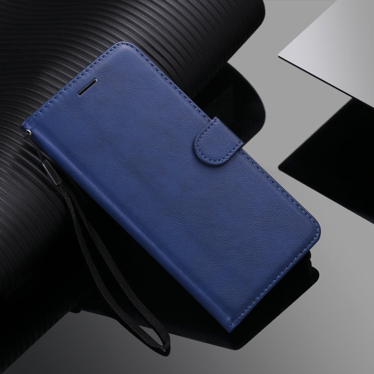 For iPhone 13 mini Pure Color Horizontal Flip Leather Case with Holder & Card Slots & Wallet & Lanyard