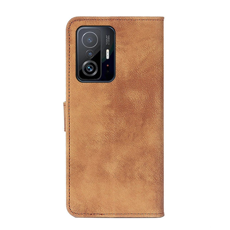 For Xiaomi Mi 11T Pro Antelope Texture Magnetic Buckle Horizontal Flip PU Leather Case with Card Slots & Wallet & Holder