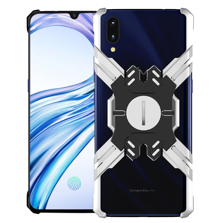 For Vivo X23 Hero Series Anti-fall Wear-resistant Metal Protective Case with Bracket