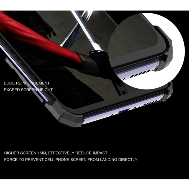 For Vivo X23 Hero Series Anti-fall Wear-resistant Metal Protective Case with Bracket