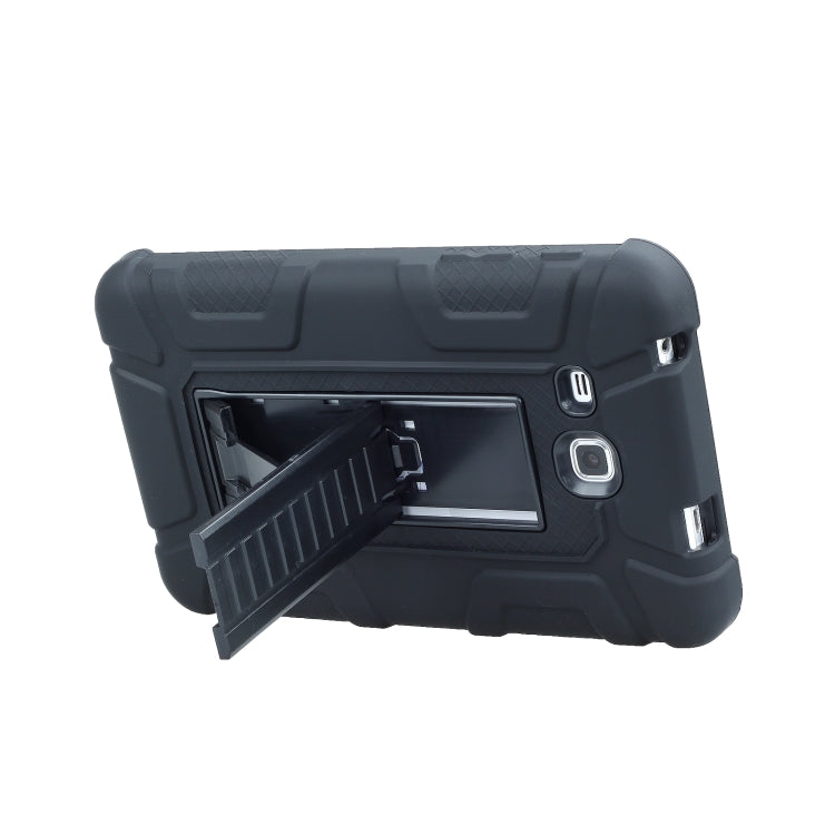 For Samsung Galaxy Tab A 7.0 T280 C5 Four Corners Shockproof Silicone + PC Protective Case with Holder