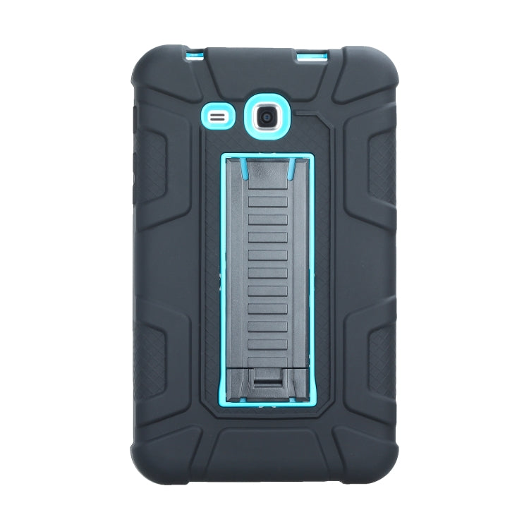 For Samsung Galaxy Tab A 7.0 T280 C5 Four Corners Shockproof Silicone + PC Protective Case with Holder
