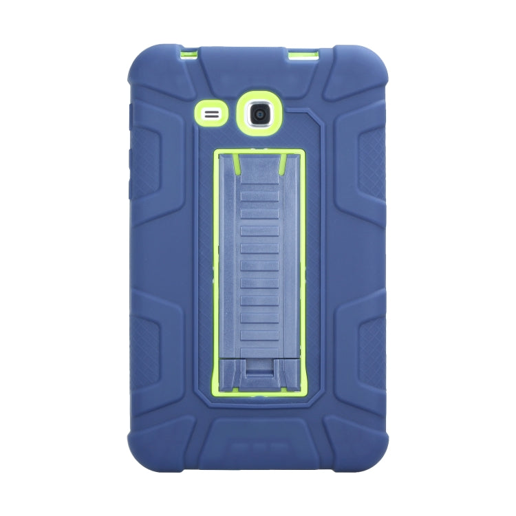 For Samsung Galaxy Tab A 7.0 T280 C5 Four Corners Shockproof Silicone + PC Protective Case with Holder