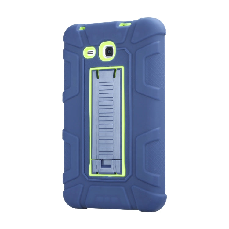 For Samsung Galaxy Tab A 7.0 T280 C5 Four Corners Shockproof Silicone + PC Protective Case with Holder