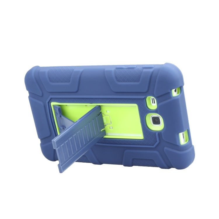 For Samsung Galaxy Tab A 7.0 T280 C5 Four Corners Shockproof Silicone + PC Protective Case with Holder