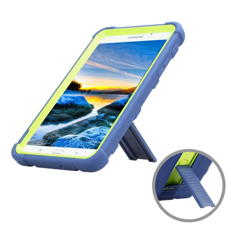 For Samsung Galaxy Tab A 7.0 T280 C5 Four Corners Shockproof Silicone + PC Protective Case with Holder
