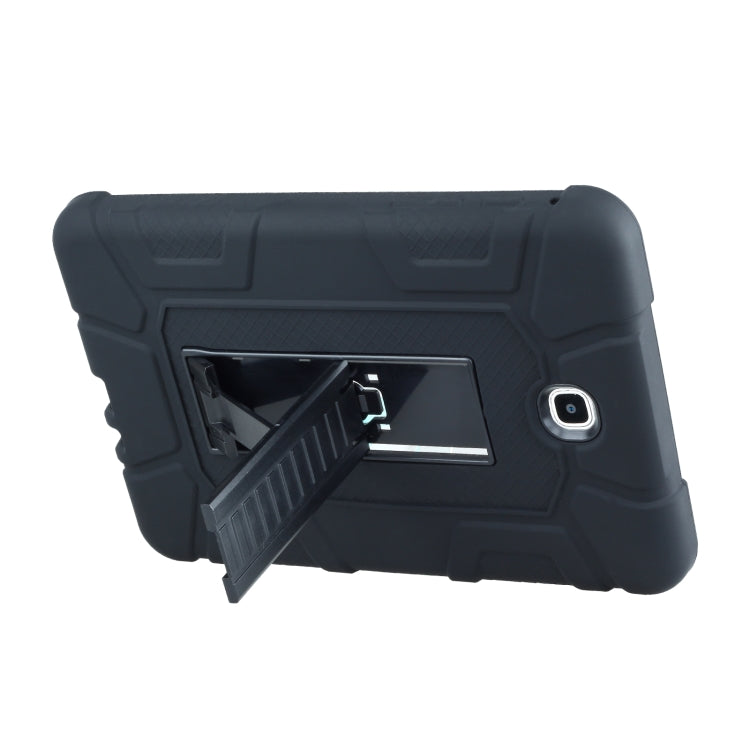 For Samsung Galaxy Tab A 8.0 2015 C5 Four Corners Shockproof Silicone + PC Protective Case with Holder