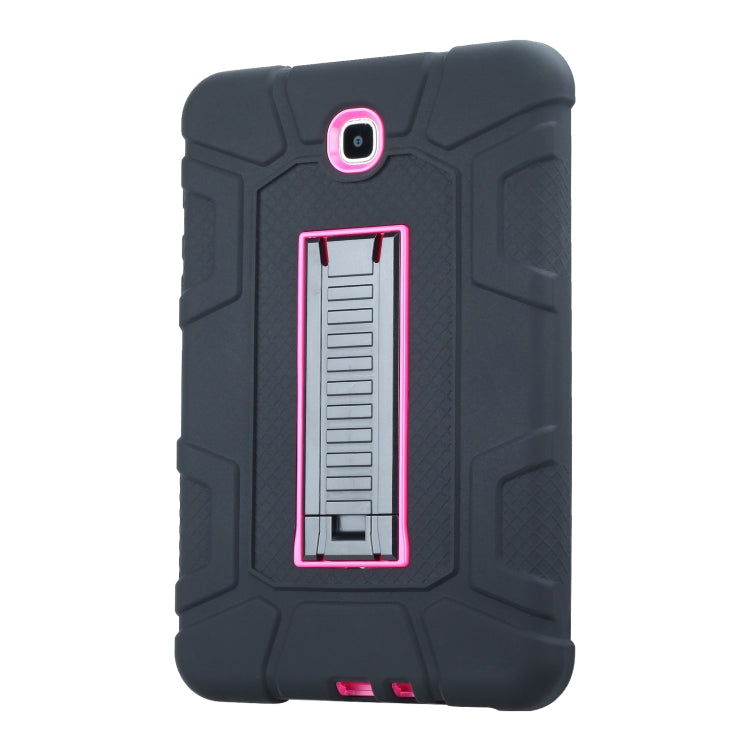 For Samsung Galaxy Tab A 8.0 2015 C5 Four Corners Shockproof Silicone + PC Protective Case with Holder