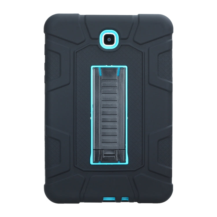For Samsung Galaxy Tab A 8.0 2015 C5 Four Corners Shockproof Silicone + PC Protective Case with Holder