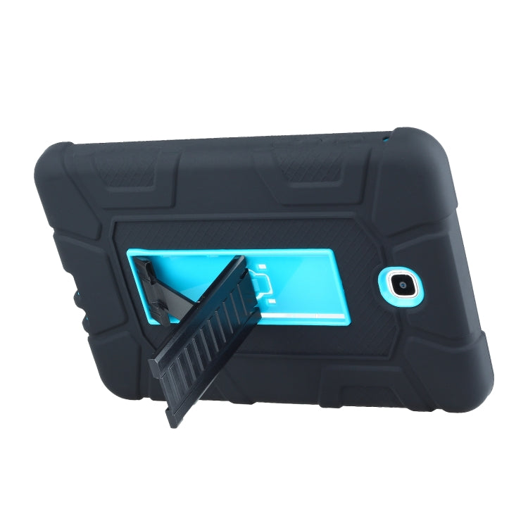 For Samsung Galaxy Tab A 8.0 2015 C5 Four Corners Shockproof Silicone + PC Protective Case with Holder