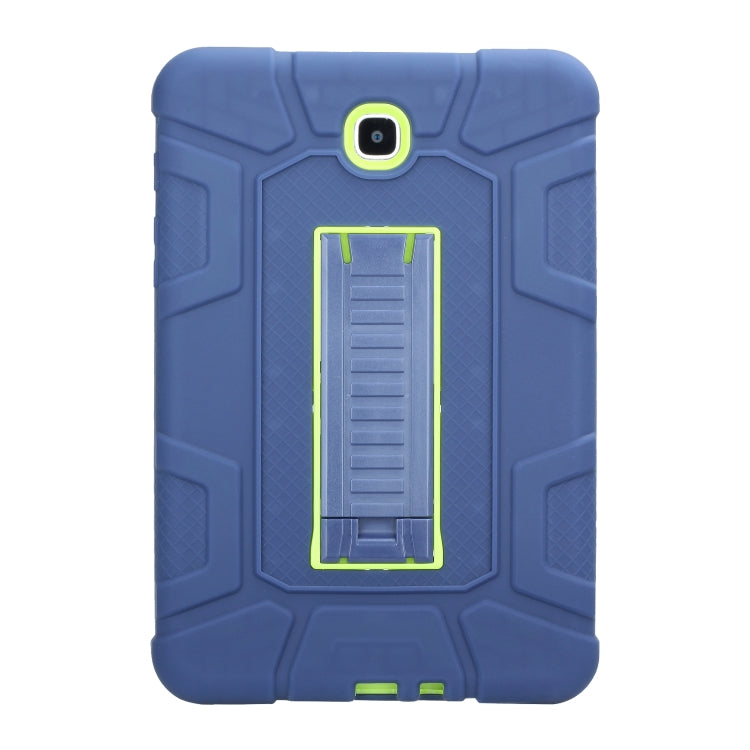 For Samsung Galaxy Tab A 8.0 2015 C5 Four Corners Shockproof Silicone + PC Protective Case with Holder