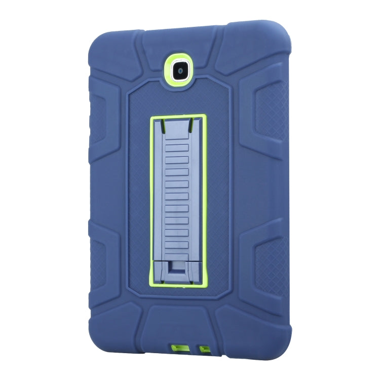 For Samsung Galaxy Tab A 8.0 2015 C5 Four Corners Shockproof Silicone + PC Protective Case with Holder