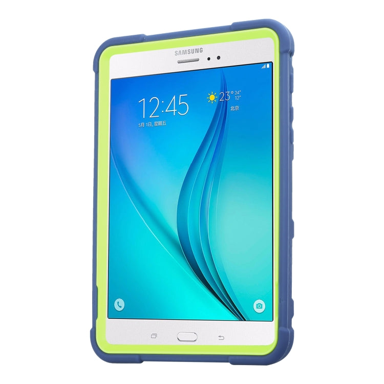 For Samsung Galaxy Tab A 8.0 2015 C5 Four Corners Shockproof Silicone + PC Protective Case with Holder