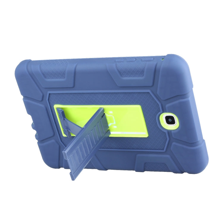 For Samsung Galaxy Tab A 8.0 2015 C5 Four Corners Shockproof Silicone + PC Protective Case with Holder