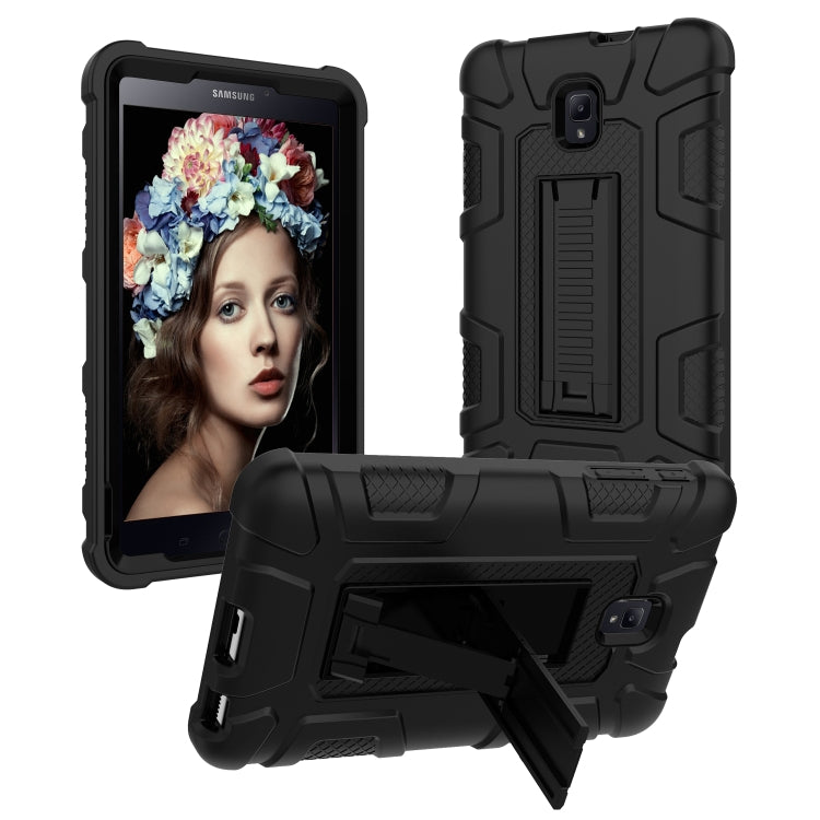 For Samsung Galaxy Tab A 8.0 2017 C5 Four Corners Shockproof Silicone + PC Protective Case with Holder