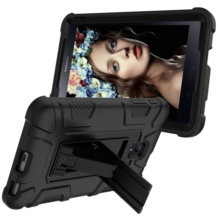 For Samsung Galaxy Tab A 8.0 2017 C5 Four Corners Shockproof Silicone + PC Protective Case with Holder