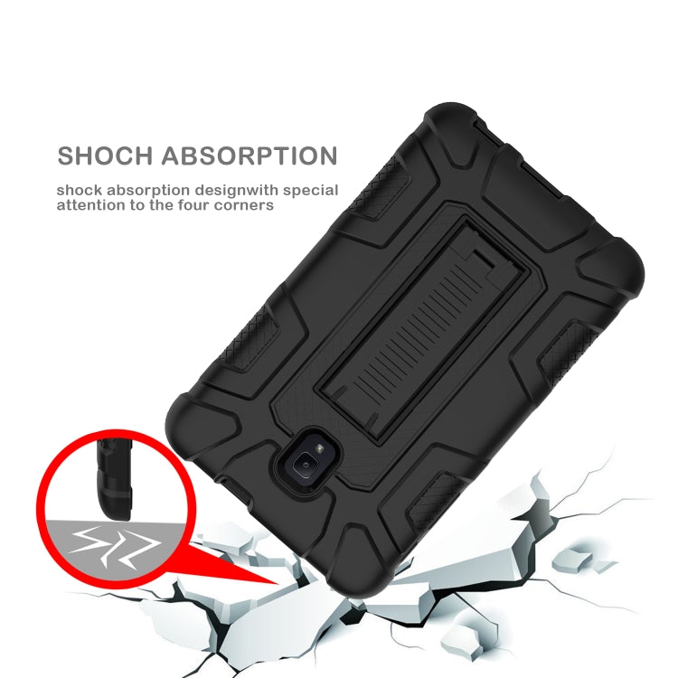 For Samsung Galaxy Tab A 8.0 2017 C5 Four Corners Shockproof Silicone + PC Protective Case with Holder