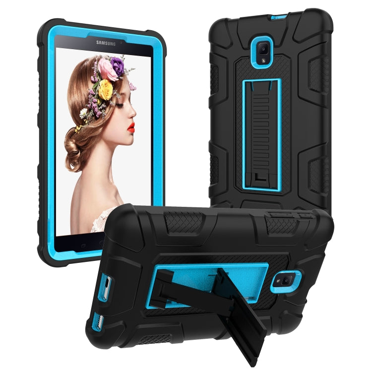For Samsung Galaxy Tab A 8.0 2017 C5 Four Corners Shockproof Silicone + PC Protective Case with Holder