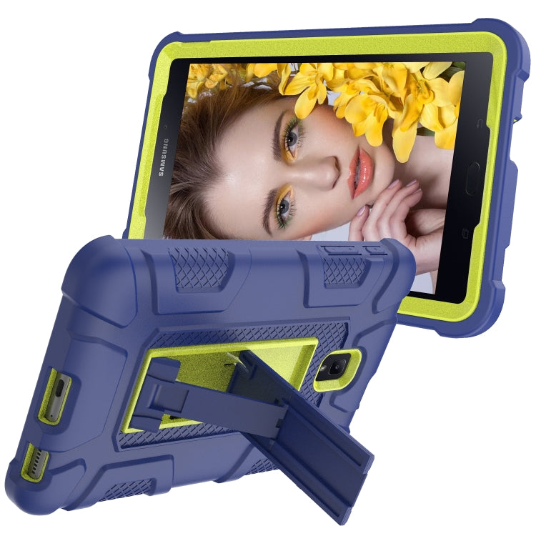 For Samsung Galaxy Tab A 8.0 2017 C5 Four Corners Shockproof Silicone + PC Protective Case with Holder