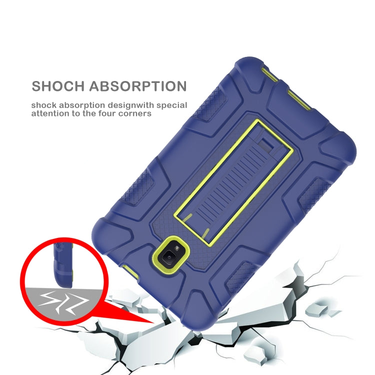 For Samsung Galaxy Tab A 8.0 2017 C5 Four Corners Shockproof Silicone + PC Protective Case with Holder