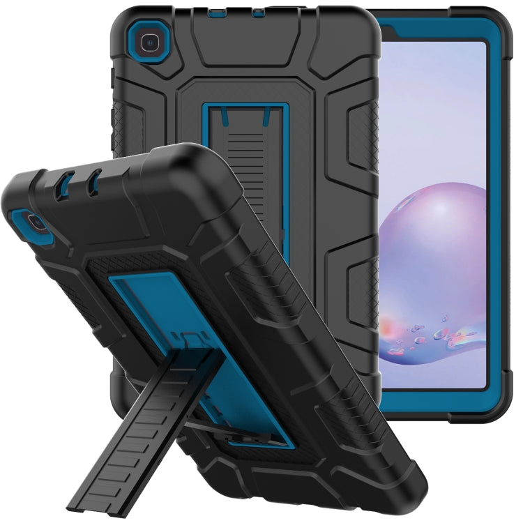 For Samsung Galaxy Tab A 8.4 T307 C5 Four Corners Shockproof Silicone + PC Protective Case with Holder