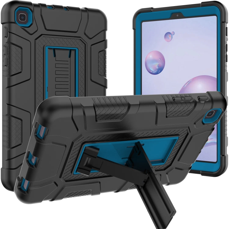 For Samsung Galaxy Tab A 8.4 T307 C5 Four Corners Shockproof Silicone + PC Protective Case with Holder