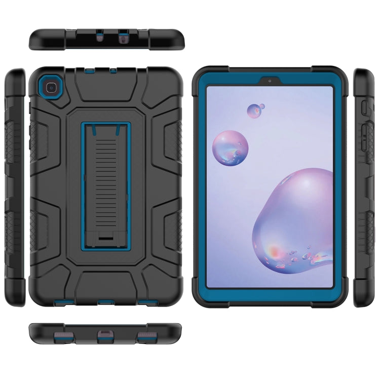 For Samsung Galaxy Tab A 8.4 T307 C5 Four Corners Shockproof Silicone + PC Protective Case with Holder