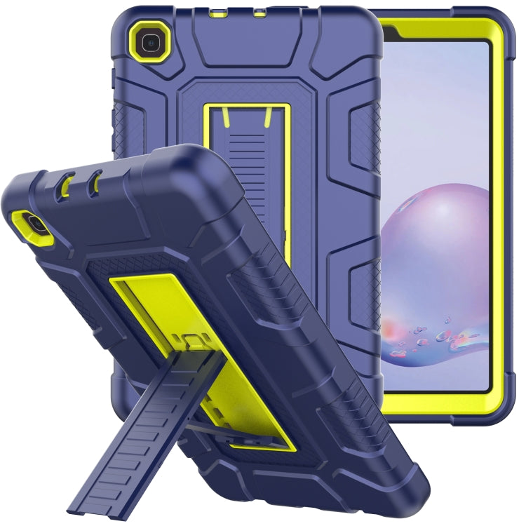For Samsung Galaxy Tab A 8.4 T307 C5 Four Corners Shockproof Silicone + PC Protective Case with Holder