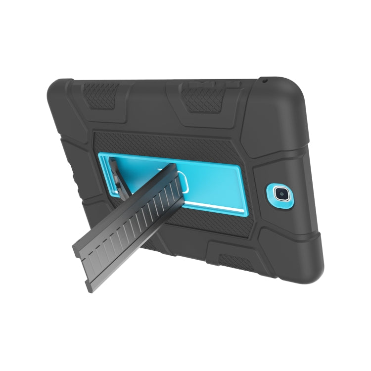 For Samsung Galaxy Tab A 9.7 T550 C5 Four Corners Shockproof Silicone + PC Protective Case with Holder