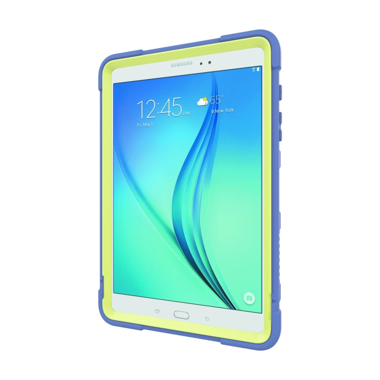 For Samsung Galaxy Tab A 9.7 T550 C5 Four Corners Shockproof Silicone + PC Protective Case with Holder
