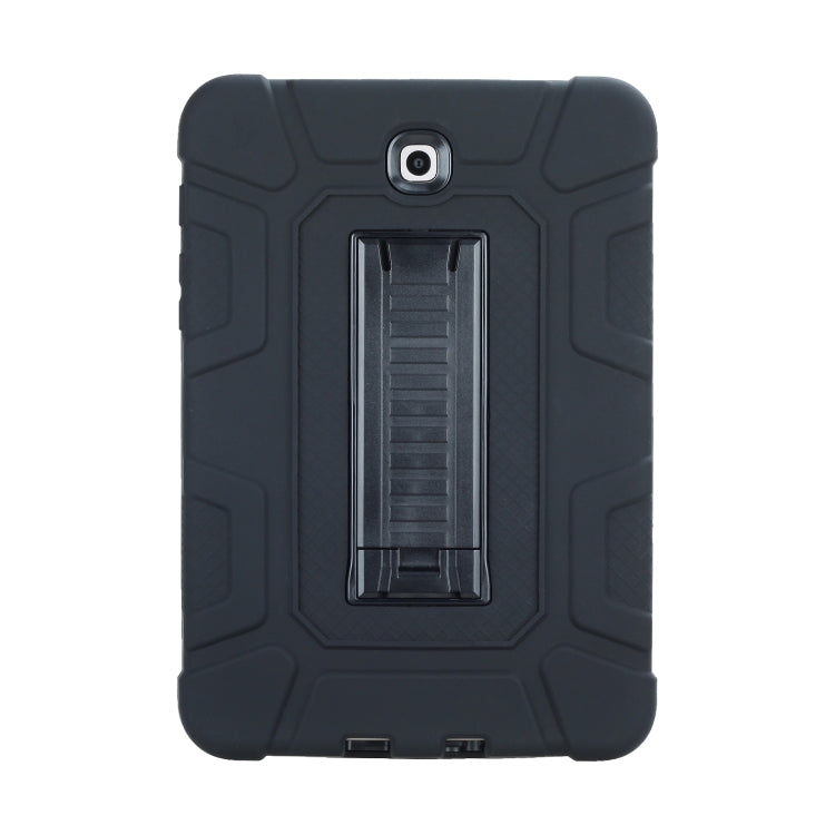 For Samsung Galaxy Tab S2 8.0 T710 C5 Four Corners Shockproof Silicone + PC Protective Case with Holder