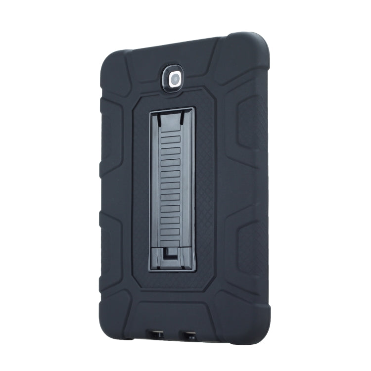 For Samsung Galaxy Tab S2 8.0 T710 C5 Four Corners Shockproof Silicone + PC Protective Case with Holder